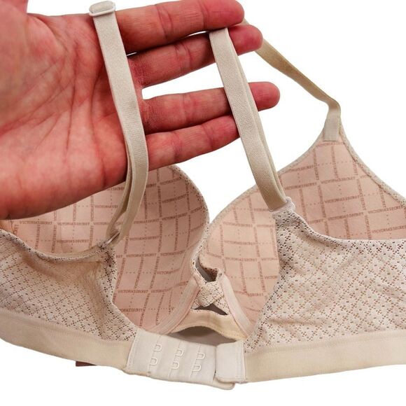 Victoria’s Secret ivory blush perfect shape padded push up bra 32D - Picture 5 of 6